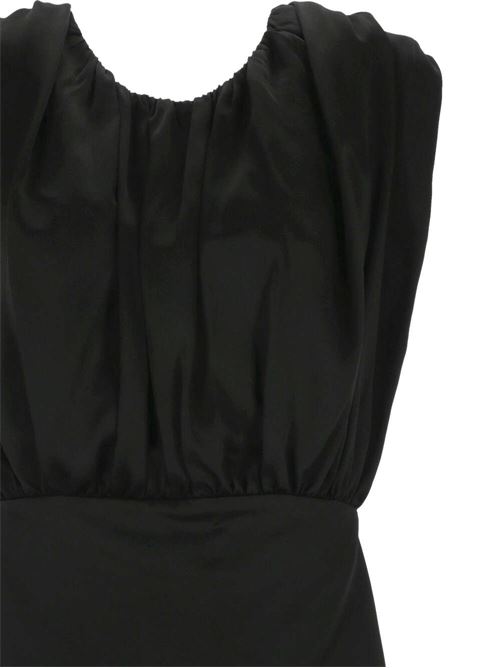 Black satin top Jil Sander | J01NC0132J76018001